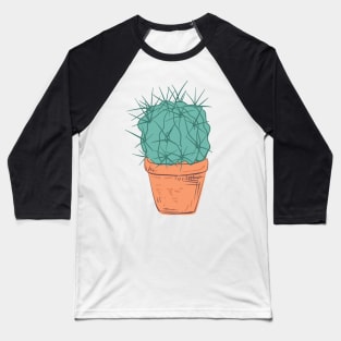 Large Cactus Baseball T-Shirt